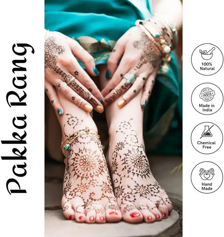 CareOne Gallery Instant Henna Mehendi Cone Black | With Set of 3 Full Hand Stickers/Stencils Natural Mehendi (Pack of 12)