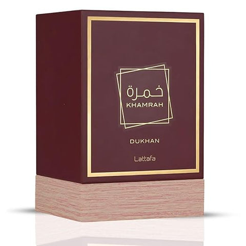 Lattafa Long Lasting Eau de Parfum Unisex Perfume - 100ml (Khamrah Dukhan)